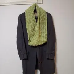 黄緑色　スヌード