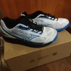 Mizuno ホワイト/ブルー スニーカー