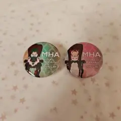 僕のヒーローアカデミア トレーディングミニ缶バッジ 緑谷出久 麗日お茶子セット