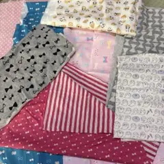 ニット生地セット 多色 デザイン豊富ハギレセット