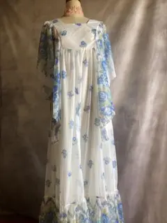 スワトウ 中国刺繍 高級 半袖ブラウス リネン ヴィンテージ (409 