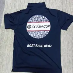 OCEAN CUP ポロシャツ LL ネイビー