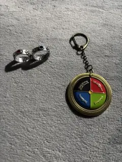 ハウルの動く城 キーホルダー リングセット