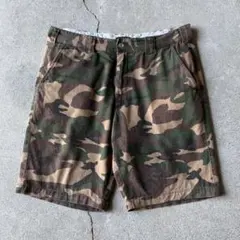 HUF 迷彩 カモ柄 バギーショーツ ハーフパンツ jorts W34のサムネイル