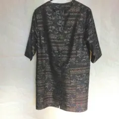 着物リメイク大島のコート