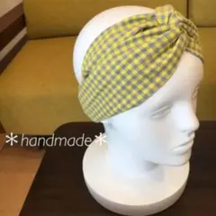 ＊handmade＊即購入OK✴︎大人用クロスターバン ヘアバンド