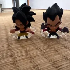 ドラゴンボール 超戦士フィギュア2 超サイヤ人4ベジータ 超サイヤ人4孫悟空