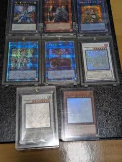 遊戯王 引退品 20th、ホロ、海馬セット、三幻神（ステンレス）、スリーブ等