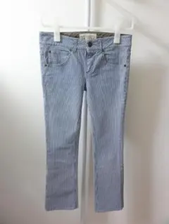 STELLA McCARTNEY フレアパンツ ストライプ 群青 白 26のサムネイル