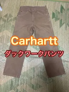 ★90年USA製★CARHARTT（カーハート）「100th ダックワークパンツ