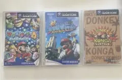 マリオパーティ4他 ゲームキューブ ソフト3本
