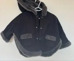 Gomme Ca Lisette フード付きポンチョ風