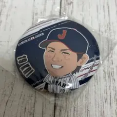侍ジャパン 甲斐拓也 缶バッジ
