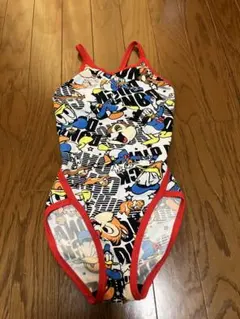 arena 水着 130 ディズニー 練習用 女の子 ドナルド　チップとデール