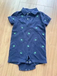 Ralph Lauren ネイビー ロンパース 12ヶ月まで