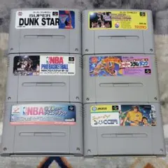 【ジャンク】スーパーファミコンソフト 6本セット ⑧
