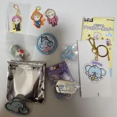 BT21 KOYA BTS ナム 9点セット キーホルダー アクリルバッジなど