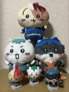 僕のヒーローアカデミア × ちいかわ ぬいぐるみS 三体セット - メルカリ