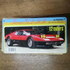 クーピー色鉛筆 12色セット　昭和の名車シリーズ