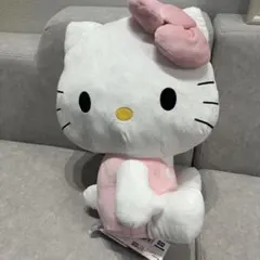 ☆新品タグ付き☆ハローキティスーパーラージ ぬいぐるみ 平成ピンク（全1種）