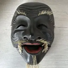 AO58 中野廣作 小面 能面 木彫 女系 能 能楽 仕舞 お面 伝統芸能