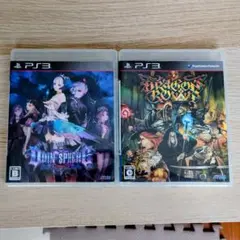 オーディンスフィア 　レイヴスラ シル ドラゴンズクラウン PS 3　2本セット