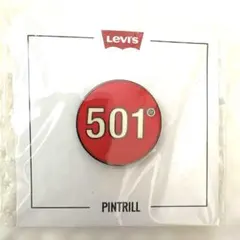 Levi’s リーバイス　PINTRILLピンバッジ　501