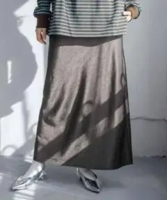 サテンスカート マーメイド