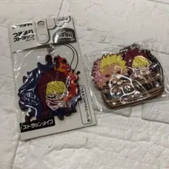 ワンピース　ドフラミンゴ　コラソン　ラバーストラップ　キーホルダー