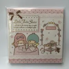 リトルツインスターズ ケース入り メモ帳 1992 未開封 希少 - メルカリ