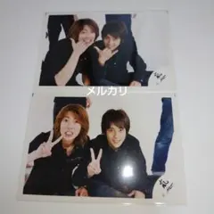 嵐　嵐ロゴ　二宮和也　相葉雅紀　公式写真　2枚