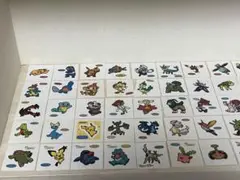 ポケモンパンシール80枚　デコキャラシールホルダー