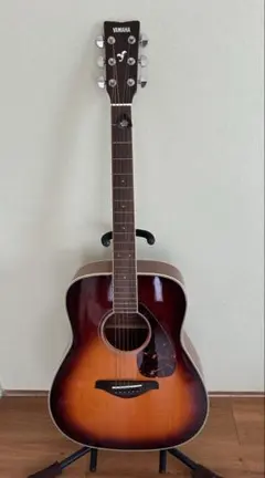 弦交換美品 YAMAHA FG720S アコースティックギター ヤマハ製ケース付 弦交換美品 YAMAHA FG720S アコースティックギター ヤマハ製ケース付