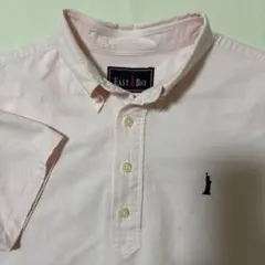 EAST BOY 半袖 ボタンダウンシャツ ピンク　イーストボーイシャツのサムネイル