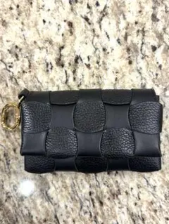 新品未使用　POLENE ポレーヌ　財布　ミニウォレット　オールレザー　ブラック 新品未使用 POLENE ポレーヌ 財布 ミニウォレット オールレザー