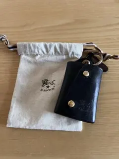 IL BISONTE ブラックキーケース