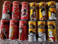 WONDA ワンダ 缶コーヒー ルパン三世 コラボ 空き缶 13本セット