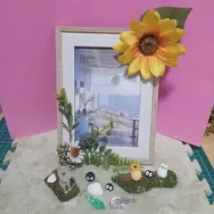 羊毛フェルト ミニオカメインコちゃんのミニ梅雨飾り - メルカリ
