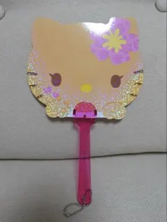 【ドンキ限定】日焼けキティうちわ