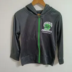 Minecraftジップアップ パーカー 130cm