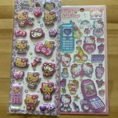 ハローキティ 立体シールセット