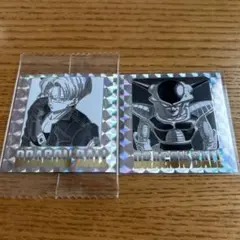 ドラゴンボール40周年記念 シールウエハース　トランクス、フリーザ