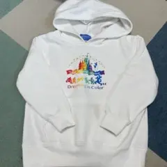 ディズニーリゾート　ドリーミングカラー　パーカー　110cm