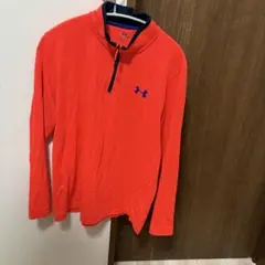 UNDER ARMOUR オレンジ 長袖シャツ MD