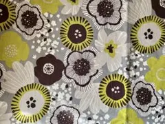 KOKKA 綿麻シーチング　花柄　約110×138