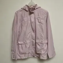 DUNLOP フード付きピンクジャケット