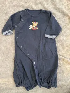 familia ツーウェイオール ネイビー クマ刺繍