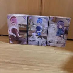 美少女 Re:ゼロ フィギュア 3体セット