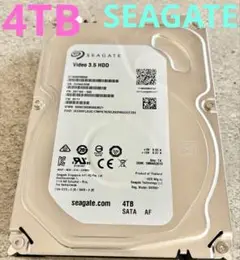Seagate Video 3.5 HDD 4TB SATA 動作確認済み