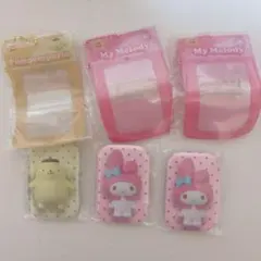 サンリオキャラクターズ　スクエア缶バッジ&カバー